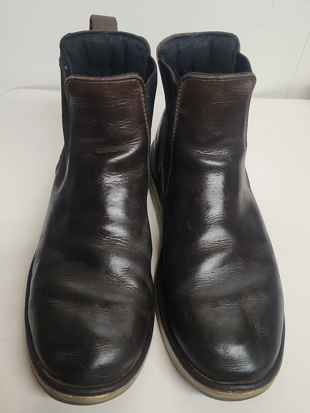 Danner Bull Run Chelsea Mens Chukka Boots in Dark Brown Leather Size 12 Gorpcore